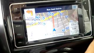 GPS IGO Nova Central Nissan March e Versa
