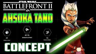 AHSOKA TANO Hero Concept! Abilities, Star Cards & More - Star Wars Battlefront 2