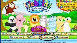 Webkinz login glitch