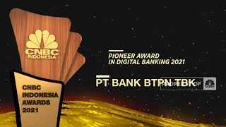 BTPN Dianugerahi Penghargaan "Pioneer Award In Digital Banking 2021"