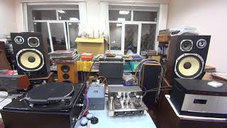 Trio LS-505 Knyazev Edition, Nakamichi 700ZXE, 6C33C SE Amp & Scott Hamilton