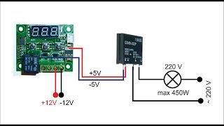 Уникальная доработка W1209 твердотельным реле OMRON на 450W -2A V2.0 Теперь реле не сгорит!
