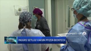 Inggris Setujui Vaksin Pfizer-Biontech