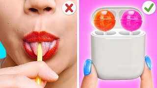 CARA KEREN UNTUK MENGUNYAH PERMEN || Peretasan Pengasuhan yang Luar Biasa Oleh 123GO Like!