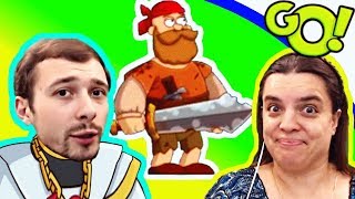 В Замке ХАСТЛ КАСТЛ БолтушкА и ПРоХоДиМеЦ Улучшают ПОДДАННЫХ! #521 ИГРА для ДЕТЕЙ -  Hustle Castle