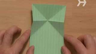 How to Make an Origami Jumping Frog