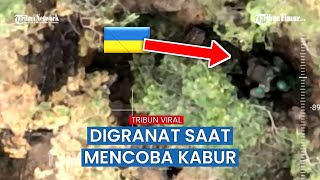 Prajurit Ukraina di Dalam Hutan Kupyansk Dijatuhi Rentetan Granat Rusia