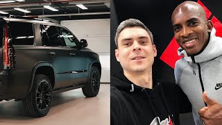 Пленка на Cadillac ESCALADE полузащитника Динамо — ⚽️ Шарля Каборе