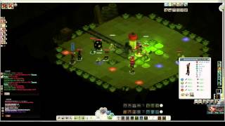 WAKFU - Summon Osa and Full Fire Enu in action - Zwommbit