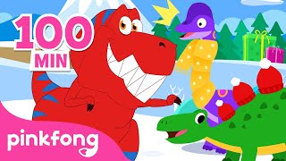 ????Dinosaurios para niños ????| ¡Feliz Navi T-Rex! | Pinkfong Canciones y Cuentos Infantiles