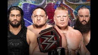 Brock Lesnar vs Roman Reigns vs Samoa Joe vs Braun Strowman Promo | WWE Summerslam 2017