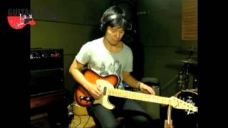 Tom Anderson Hollow T Classic Drop top @ GuitarLab RCA, BKK, Thailand