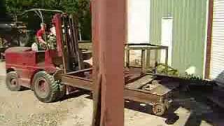 M4A3 Sherman restoration. (Removing Differential/transmission).