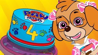Paw Patrol Skye's बच्चों के लिए जन्मदिन एनिमेशन!