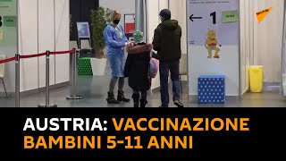 #Austria: vaccinazione per bambini 5-11 anni in corso a Vienna
