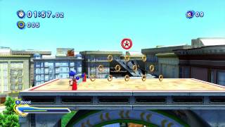 Sonic Generations: Red Rings Guide/100% Walkthrough - City Escape Zone (Act 2) [Modern] [HD]
