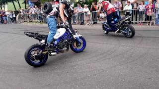 Zlot motocyklowy Koło 24.06.2017 pokaz freestyle