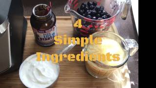 Bluberry Yogurt Probiotic Smoothie
