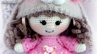 Амигуруми: схема Пупса в костюме зайки. Игрушки вязаные крючком - Free crochet patterns.