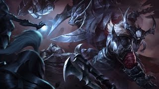Alistar yelmo sombrio aspecto, league of legends, skin.