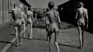 узники фашистского лагеря смерти