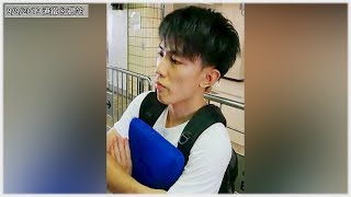 【反送中】(9.9)港鐵 紅磡站 一名年青人「撞閘」逃票，市民上前善意勸說“你不滿意港鐵，可以選擇不搭；而不是要搭車，又肯不付費，這樣才是正確的價值觀”