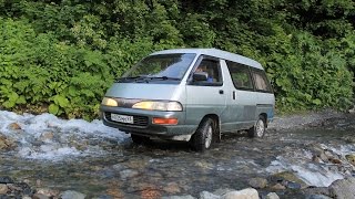 Тест - драйв Toyota Lite Ace (Сочи, Альпийские луга)