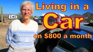 Living in a Car on $800 a Month