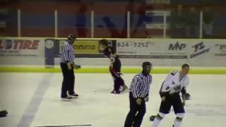 Junior B Hockey Fight