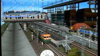 VRM5鉄道模型シミュレーター5で完全自動運転(JR版)NO.１－１