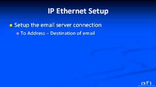 Net IO Email on Alarm