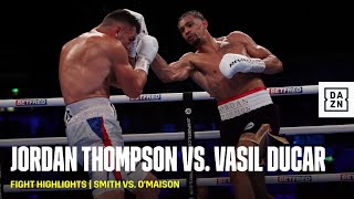 FIGHT HIGHLIGHTS | Jordan Thompson vs. Vasil Ducar