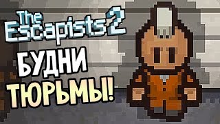 The Escapists 2 Прохождение На Русском #2 — БУДНИ ТЮРЬМЫ!