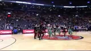 Raptors Half Time Show- Armenian heritage night-Erepuni Dance Ensemble