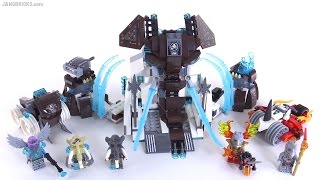 LEGO Chima Mammoth's Frozen Stronghold review! set 70226