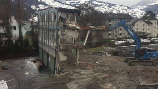 Abbruch "Alte Post, Buchs"