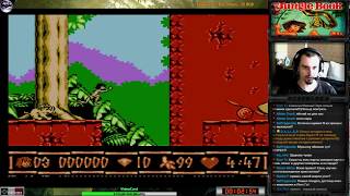 The Jungle Book прохождение [expert] 100% | Игра на (Dendy, Nes, Famicom, 8 bit) 1994 Стрим [RUS]