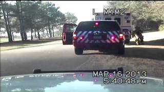 DASH CAM: Video released from night of Windsor Green Fire x 2