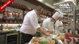 Vissani - Risotto ai tre crostacei in tre consistenze