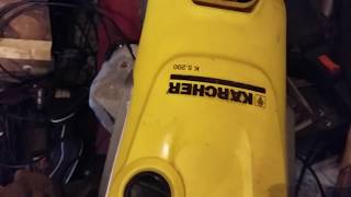 Ремонт керхер K 5.200-гудит и на работает Repair Karcher K 5.200-buzzes and does not work