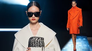 Michael Kors мода в Нью-Йорке осень 2022 зима 2023 / Одежда, сумки и аксессуары