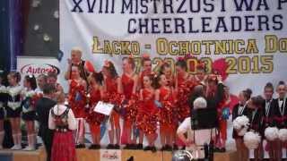 "Blask" Tarnów - Mistrzostwa Polski Cheerleaders 2015 w Łącko - Ochotnica Dolna
