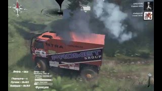 Игра Spintires, прохождение, обзор новой карты Level_mountain rivers 2016. Часть 2