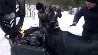 ТУРБО СНЕГОХОД ТАЙГА!!!!