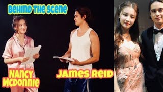 James Reid and his NEW Partner  Nancy McDonnie! Behind the Scene.