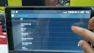 How to set the APN on joying 9853i head unit?