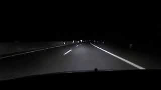 Biltema halogenlamportest -Volvo V50-Hella Comet FF 200
