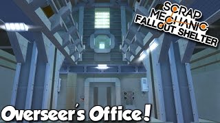 Overseer's Office! - Scrap Mechanic Fallout Shelter Project [Ep.2]