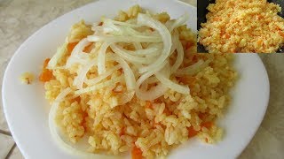 Как вкусно приготовить рис, чтобы рисинка к рисинке.
