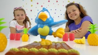 Игры для детей: попугай на плоту.